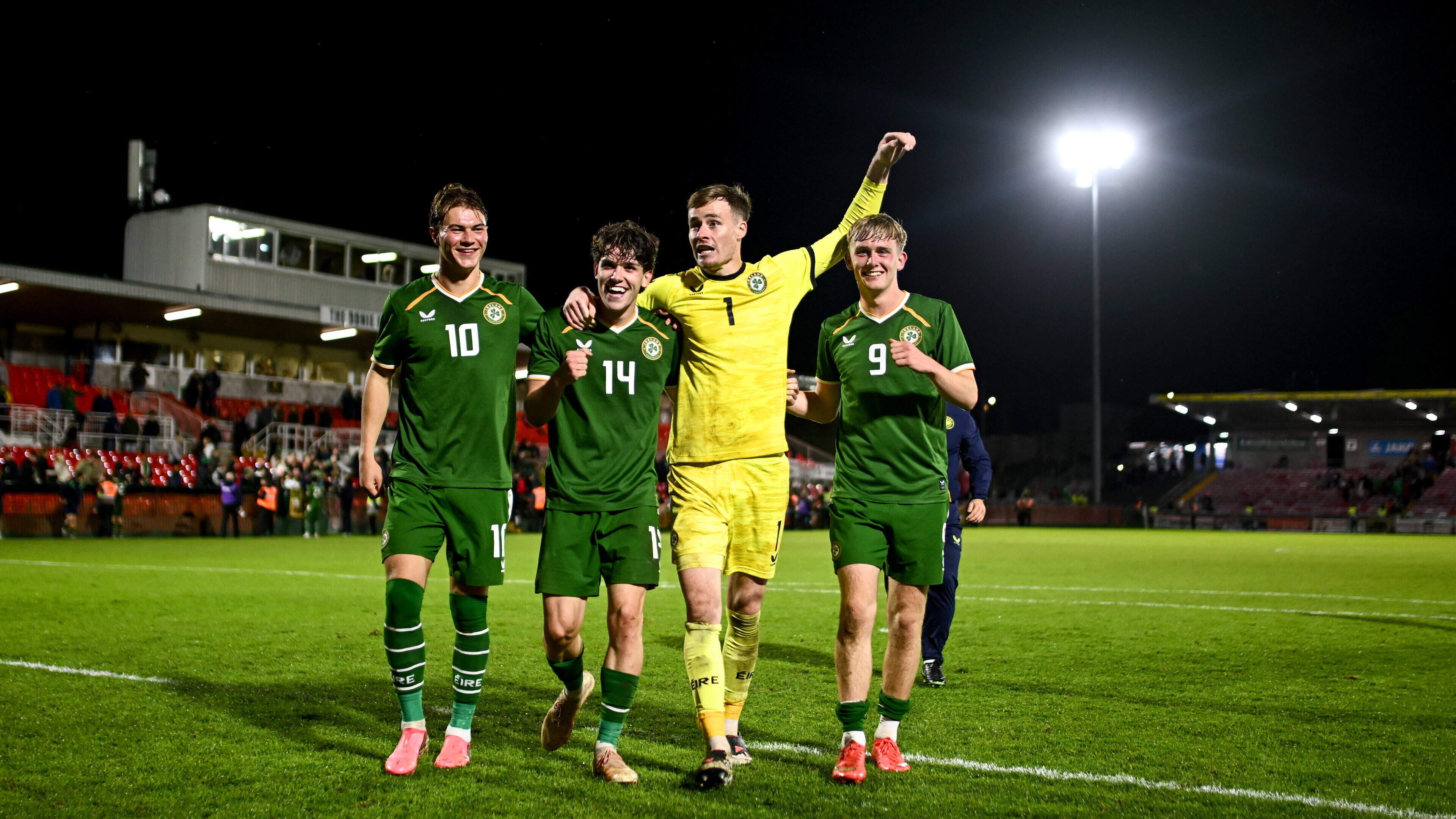 Ireland U-21s stun Lee Carsley’s England in Cork to book Euro 2027 play-off place